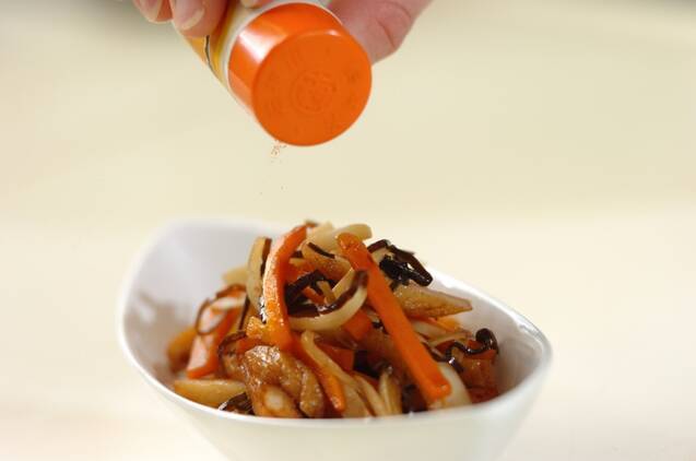 さつま揚げ入り塩きんぴらの作り方の手順5