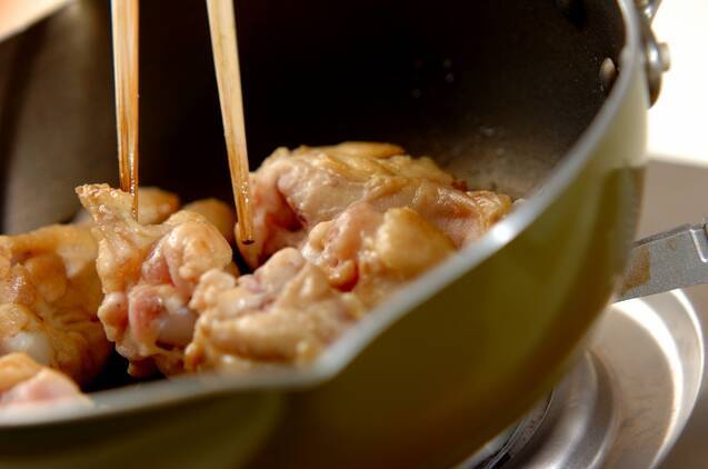 鶏手羽元の柔らかトマト煮の作り方の手順7