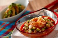 簡単カッペリーニの献立