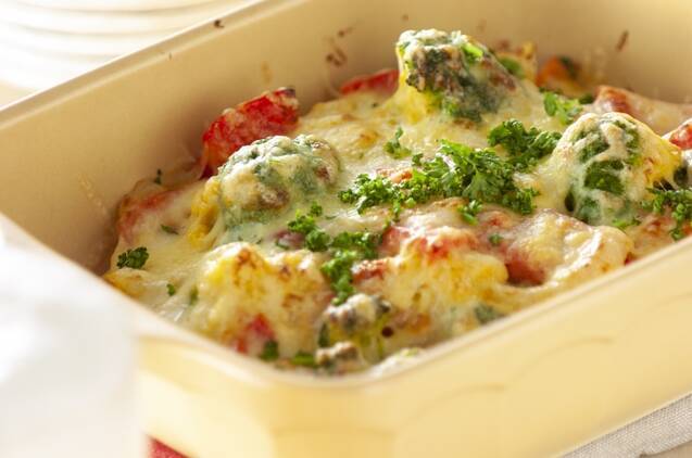 ビールに合う野菜グラタン