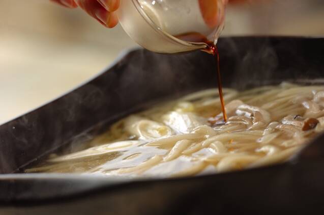 豚とホウレン草の塩鍋の作り方の手順6