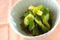 たたきキュウリ