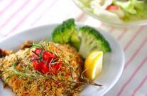 ハマチのパン粉焼き