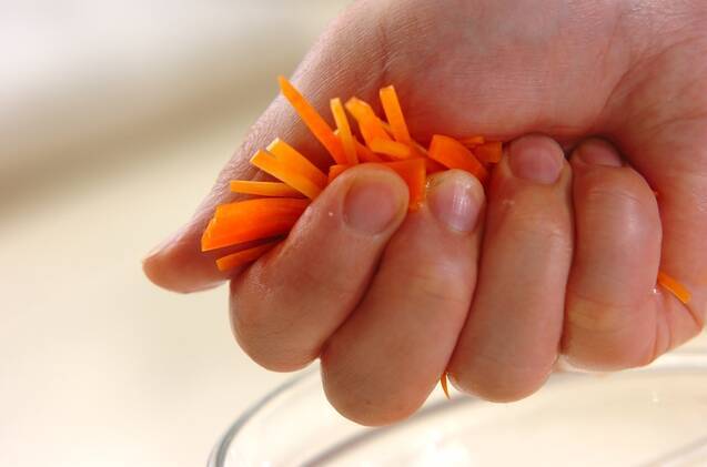 ニンジンのさっぱりサラダの作り方の手順4