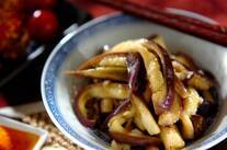 電子レンジで超簡単 ナスの無限ナムル