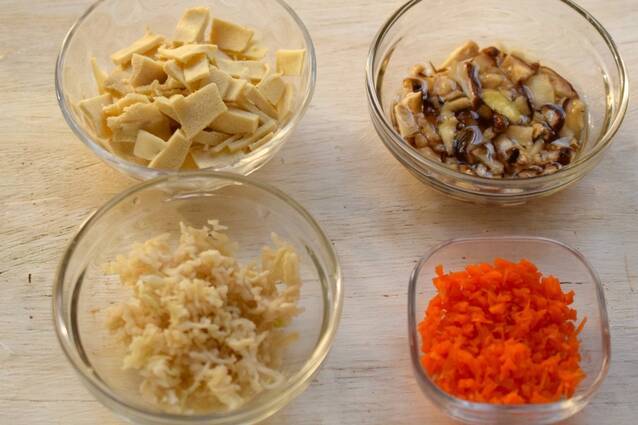 乾物のうま味が美味しい！砂糖不使用のヘルシーちらし寿司の作り方の手順1