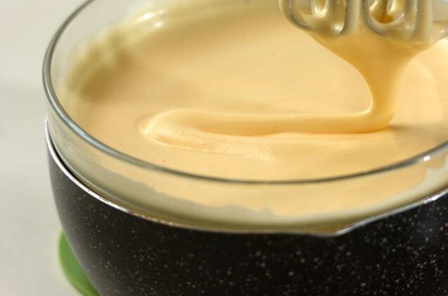 抹茶ロールケーキの作り方の手順3