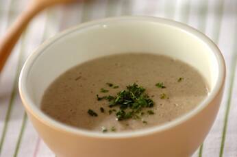 シイタケのポタージュ