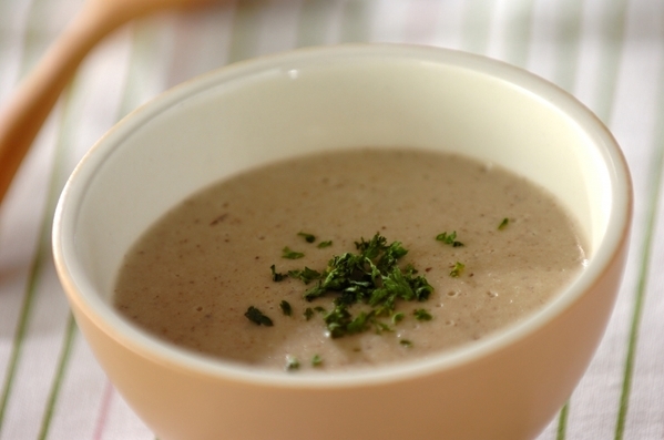 しいたけのポタージュ