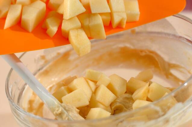 リンゴのポロポロクランブルマフィンの作り方の手順9