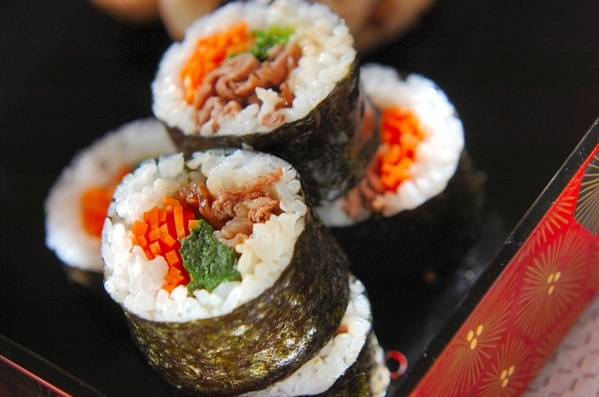 焼肉のり巻きの画像