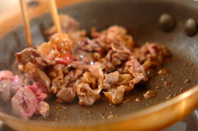 焼肉のり巻きの作り方の手順3