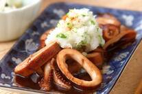 イカのショウガ焼き