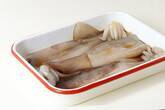 イカのショウガ焼きの下準備2