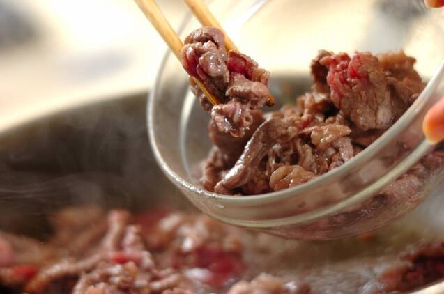 赤ワインとケチャップの本格ハヤシライスの作り方の手順3