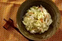 つくりおきに！キャベツとちくわのワサビマヨネーズ和え