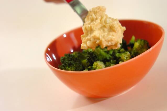 ブロッコリーのタルタルソースサラダの作り方の手順4