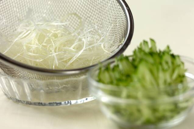 ジャージャー麺の作り方の手順1