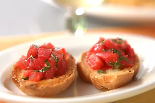 トマトのブルスケッタ 副菜 レシピ 作り方 E レシピ 料理のプロが作る簡単レシピ