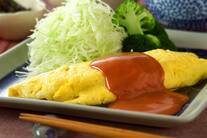 ひき肉ふわふわオムレツ