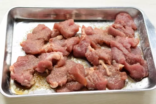 豚ヒレ肉のヘルシー酢豚の作り方2