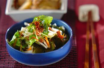 和風サラダしらすドレッシング