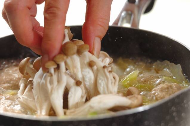 肉団子のスープ煮の作り方の手順4