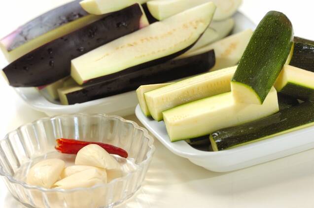 ナスのイタリアンマリネの作り方の手順1