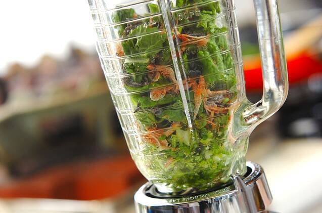 菜の花のふりかけの作り方の手順2