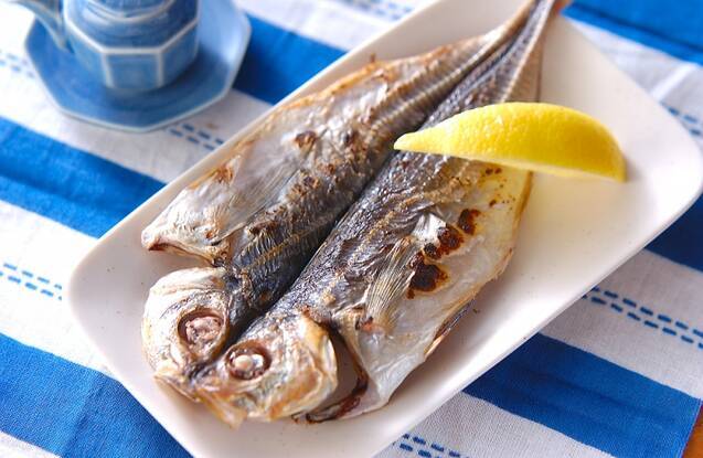 アジの開き焼き