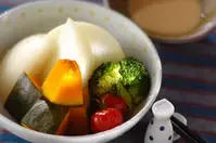 彩り蒸し野菜