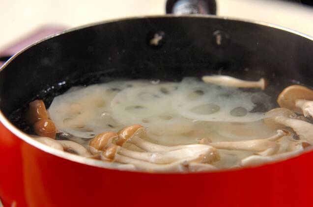 秋のサラダの作り方の手順4