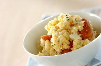 ソーセージと卵のコク旨ポテトサラダ