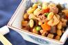 豚肉入り五目豆の作り方の手順