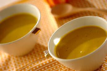 カボチャの和風ポタージュ