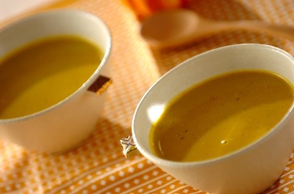 カボチャの和風ポタージュ