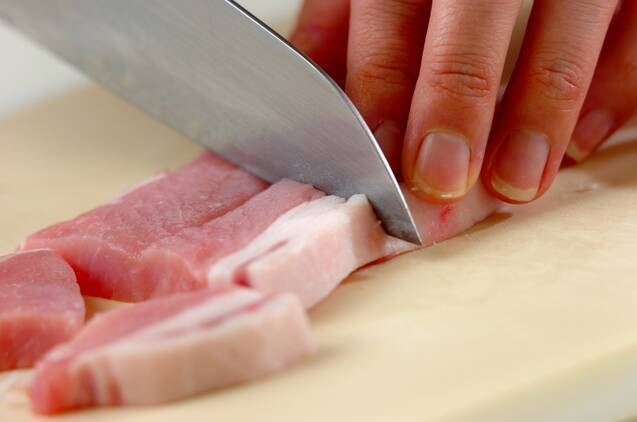 定番の串カツの作り方の手順1