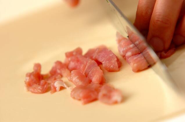 豚肉入りモヤシの山椒炒めの作り方の手順3