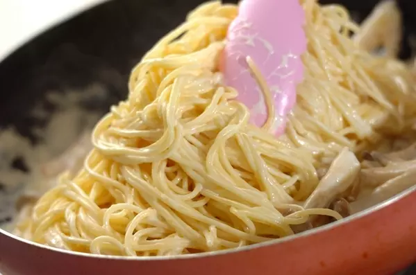 レモンクリームパスタの作り方3