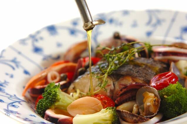 魚介の白ワイン蒸しの作り方の手順6