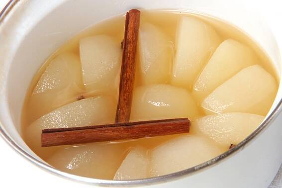 梨のコンポートの作り方の手順4