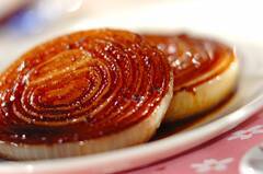 玉ネギのステーキ