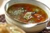 オクラとトマトのスープの作り方の手順