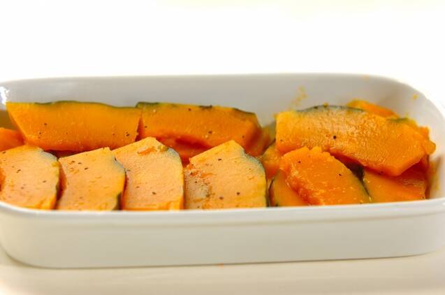 カボチャのハニージンジャーマリネの作り方の手順3