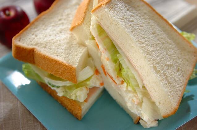 ポテサラサンドイッチ