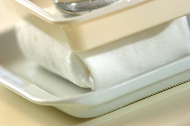 揚げ豆腐のキノコあんかけの作り方の手順1