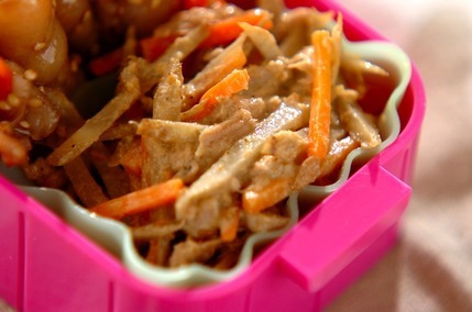 ゴボウのツナマヨ和え