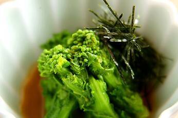 菜の花のからし和え