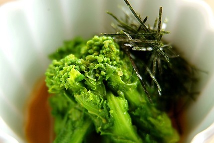 菜の花のからし和え