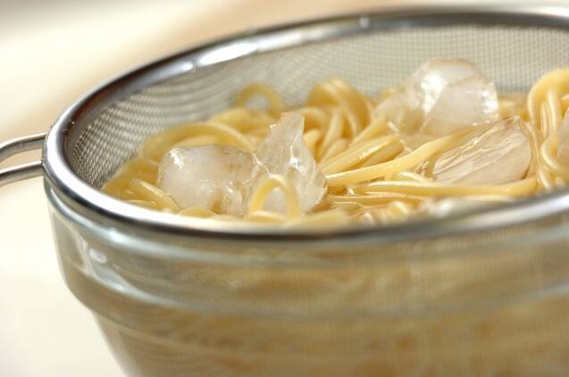 焼きトマトの冷製パスタの作り方の手順5